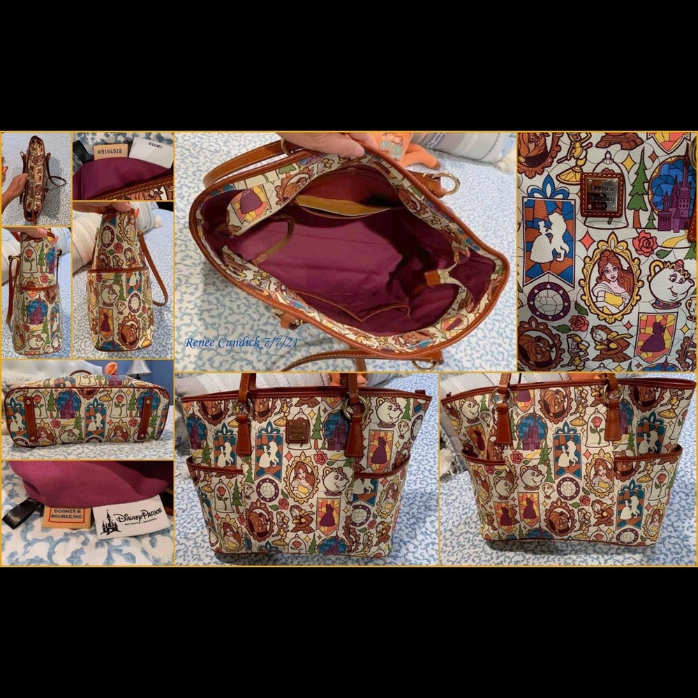 RARE 2016 Disney BATB Dooney tote w/ Perfect Placement 🌹